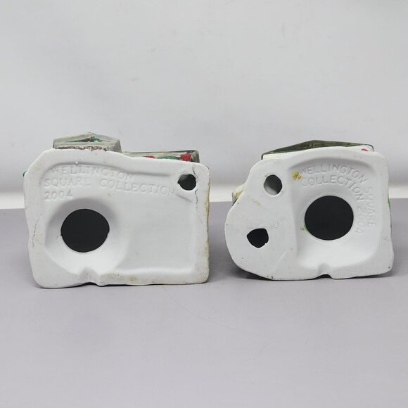 Vintage Wellington Square‎ Collection Ceramic Holiday Village Houses Christmas - Picture 6 of 11